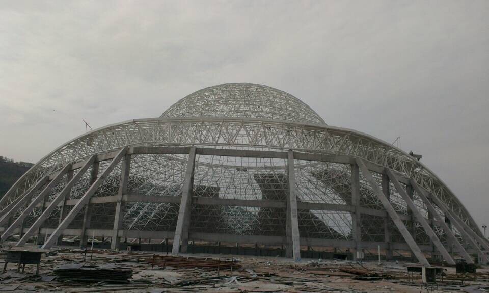 天水体育场馆网架工程